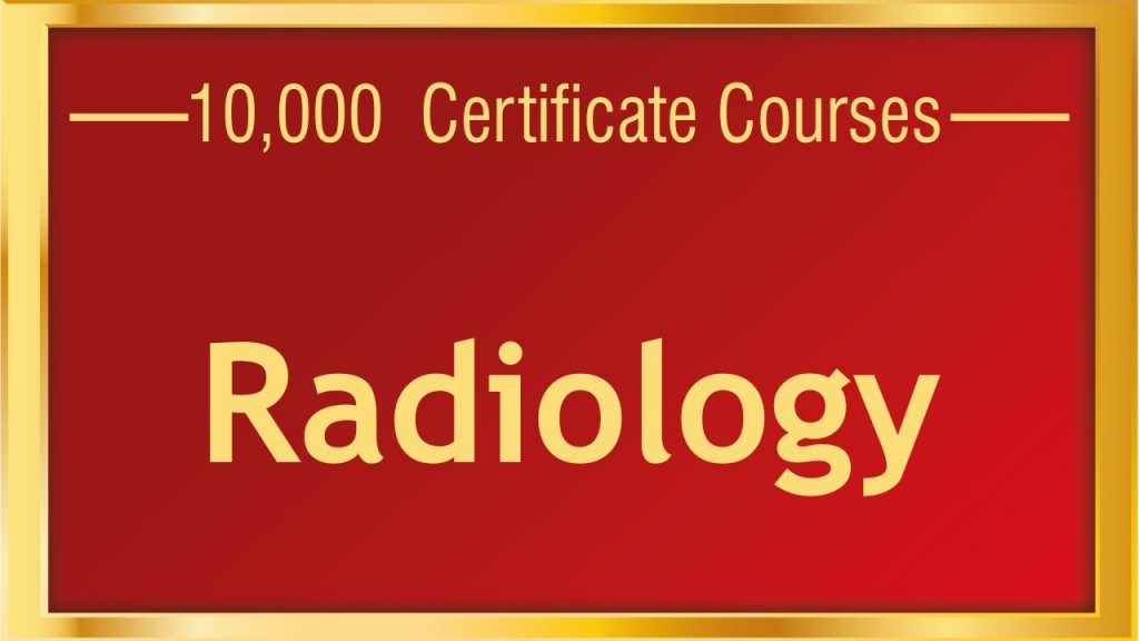 Radiology 1090 Courses Medical & Fitness Certifications